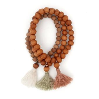 Bracelet | Mala | Sandal wood