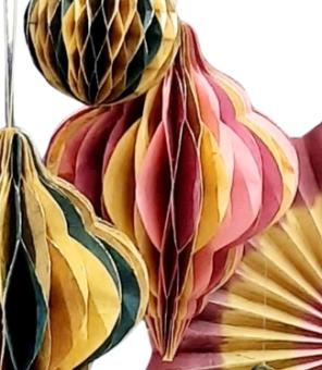 Honeycomb Ornament | Roze